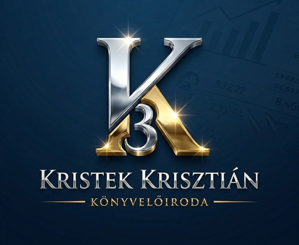 Kristek Krisztián Könyvelőiroda embléma