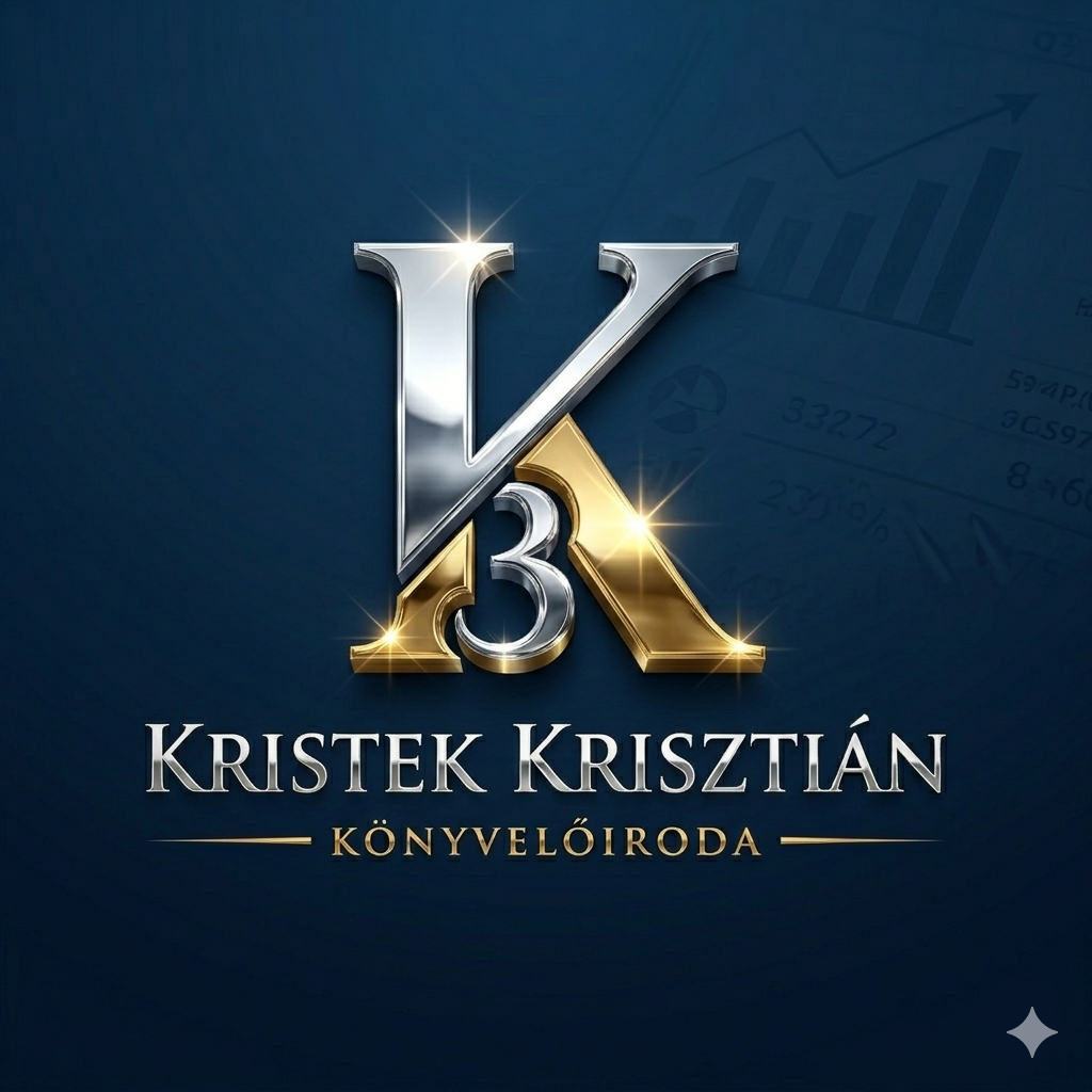 Kristek Krisztián Könyvelőiroda embléma